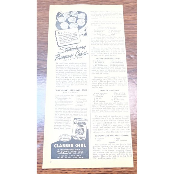 Del Monte Golden Corn Vintage Print Ad 1954 Food Kitchen Decor - Picture 4 of 4